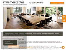 Tablet Screenshot of meetables.nl